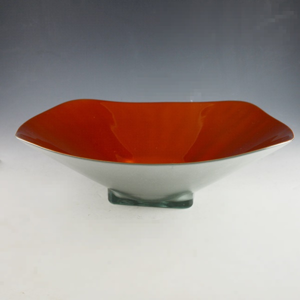 Spanish Art Glass Bowl