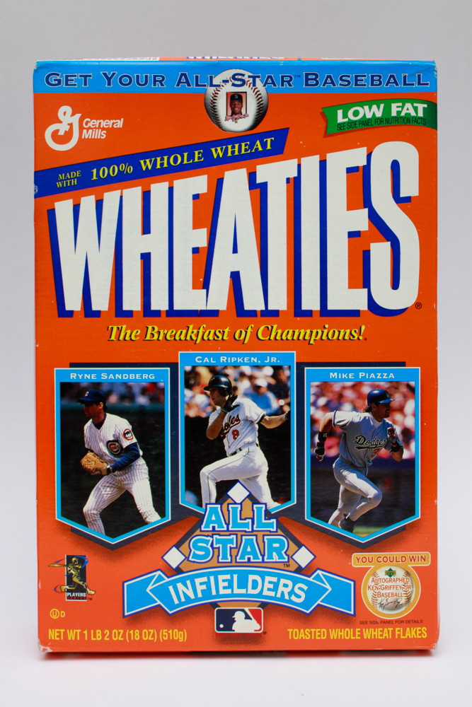 Collectible Baseball Cereal Boxes