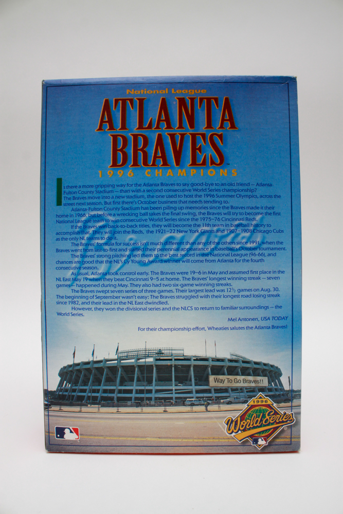 Collectible Baseball Cereal Boxes