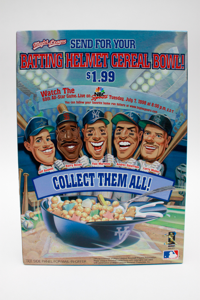 Collectible Baseball Cereal Boxes