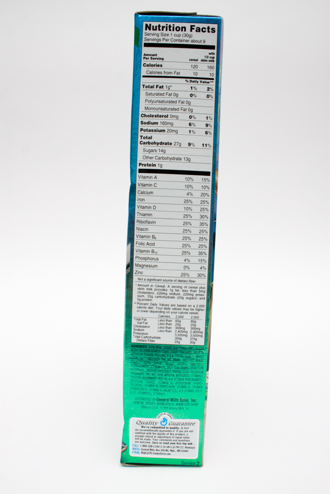 Collectible Baseball Cereal Boxes