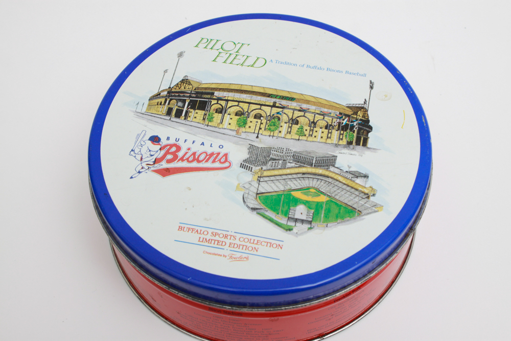 Collectible Baseball Tin Assortment