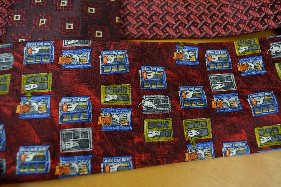 Three Ermenegildo Zegna Men's Silk Ties