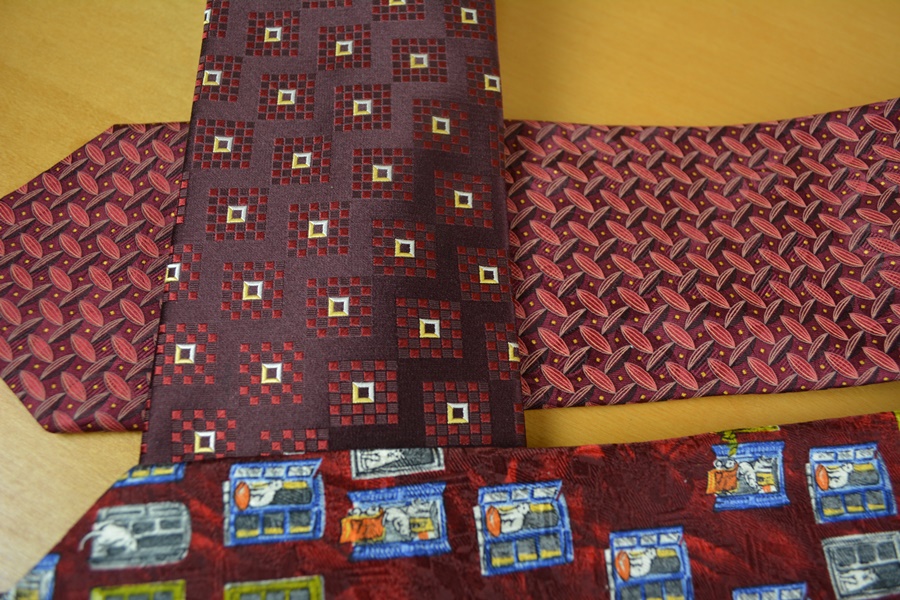 Three Ermenegildo Zegna Men's Silk Ties