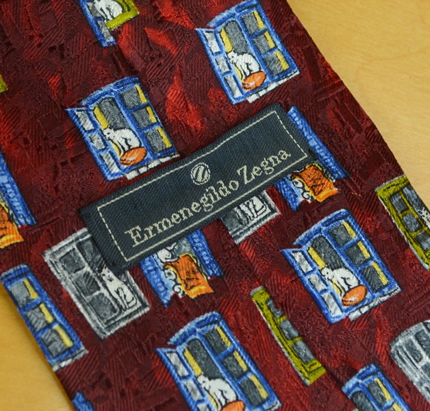 Three Ermenegildo Zegna Men's Silk Ties