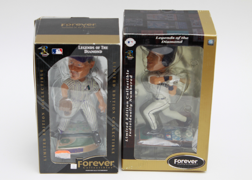MLB Baseball Bobblehead Collection in Boxes