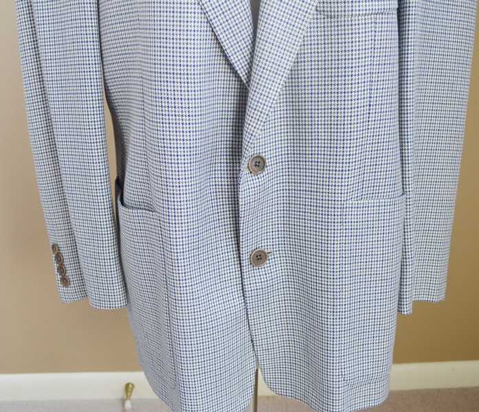 Karl Lagerfeld Silk and Wool Sport Coat