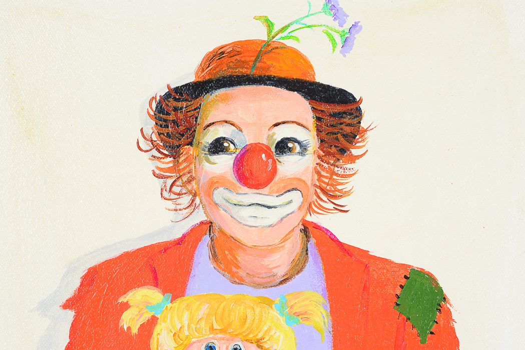 Mae Sibley Clown Artworks