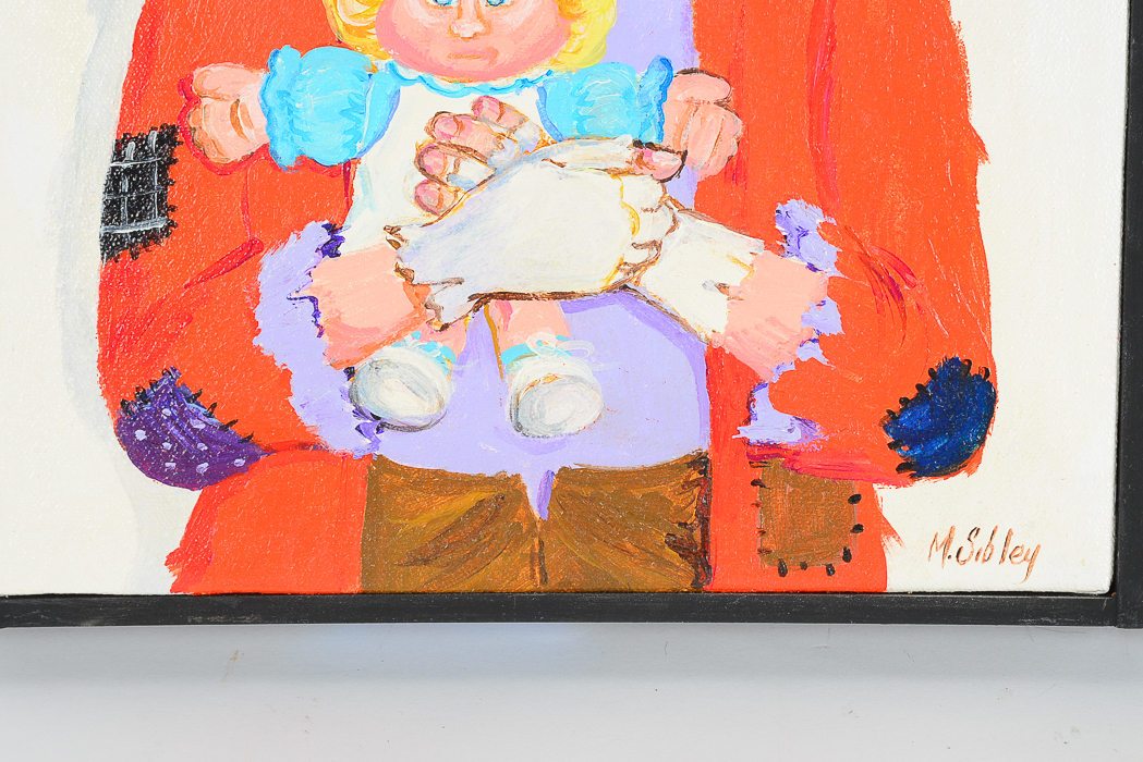 Mae Sibley Clown Artworks