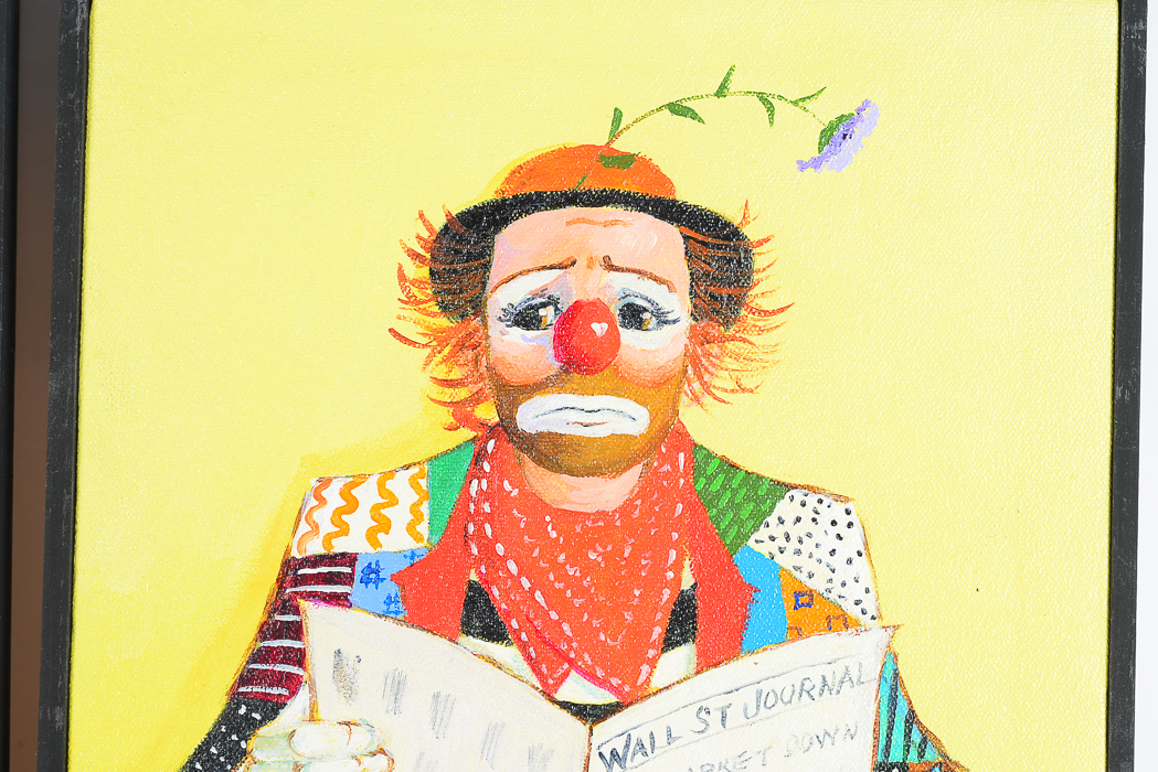 Mae Sibley Clown Artworks