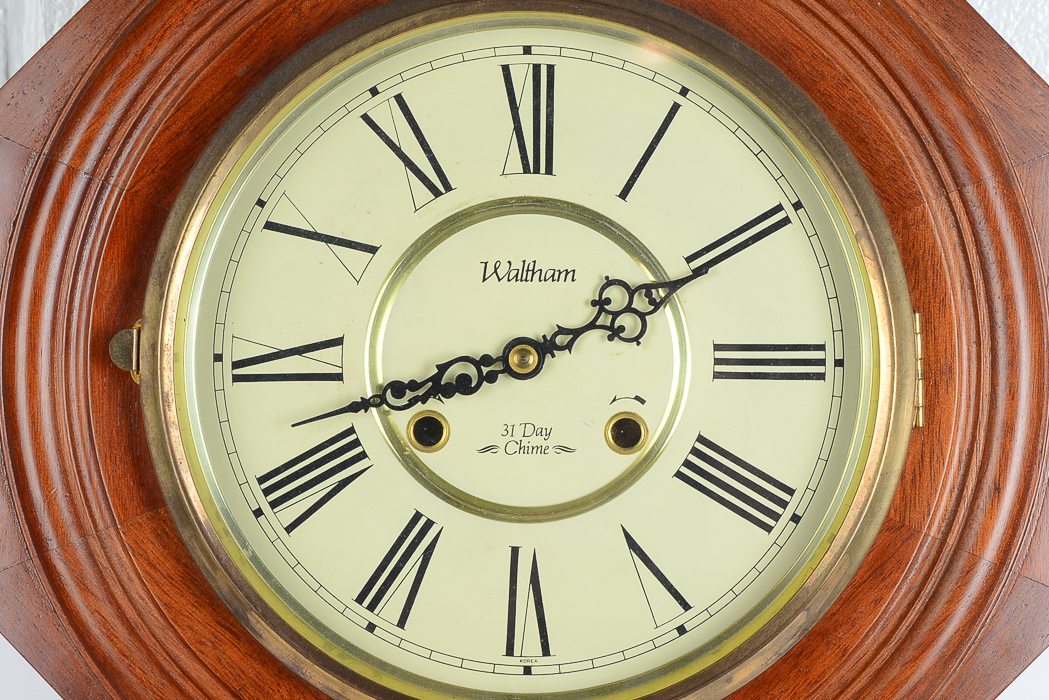 Regulator 'Waltham' Wall Clock
