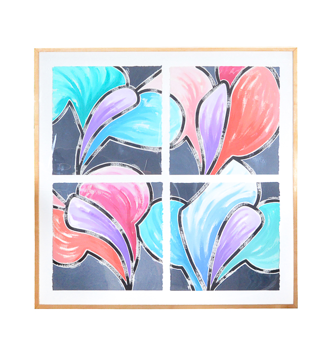 Original Signed Painting on Paper