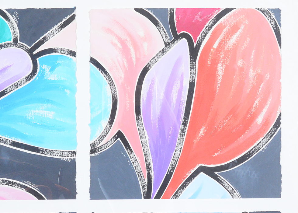 Original Signed Painting on Paper