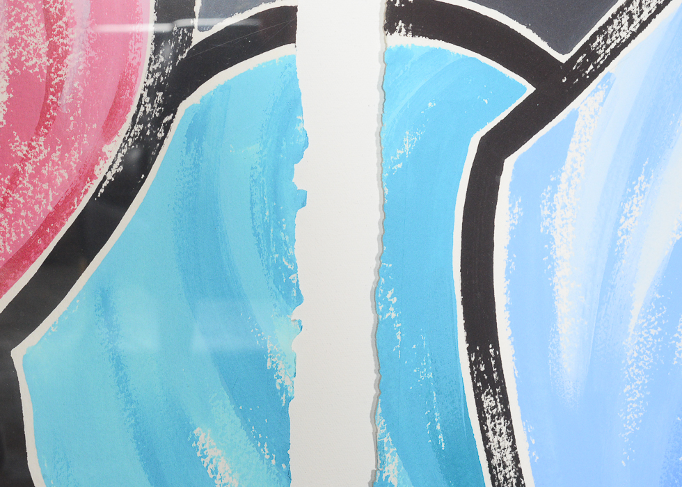 Original Signed Painting on Paper