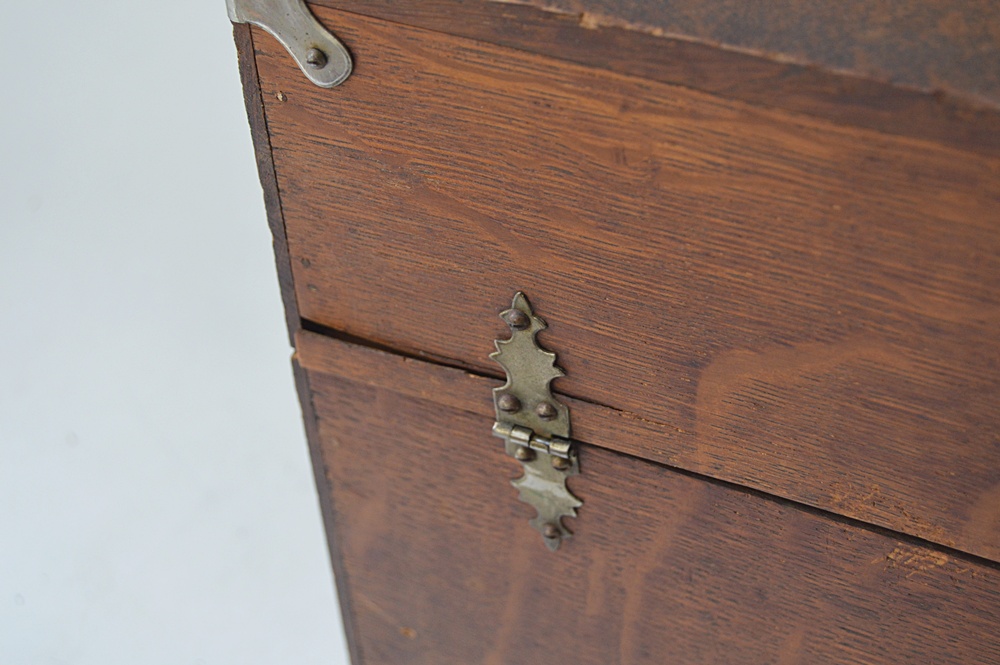 Vintage Wooden Travel Bar Case