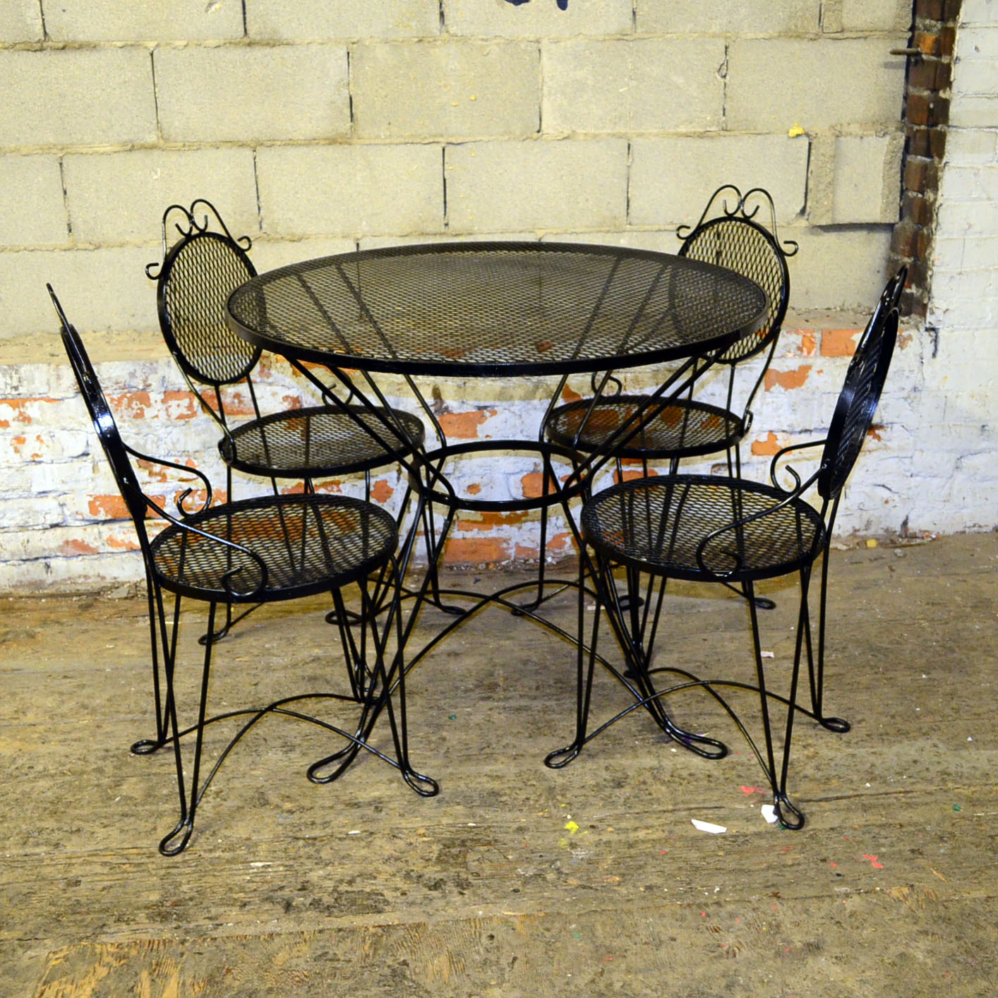 Vintage Patio Table & Chairs