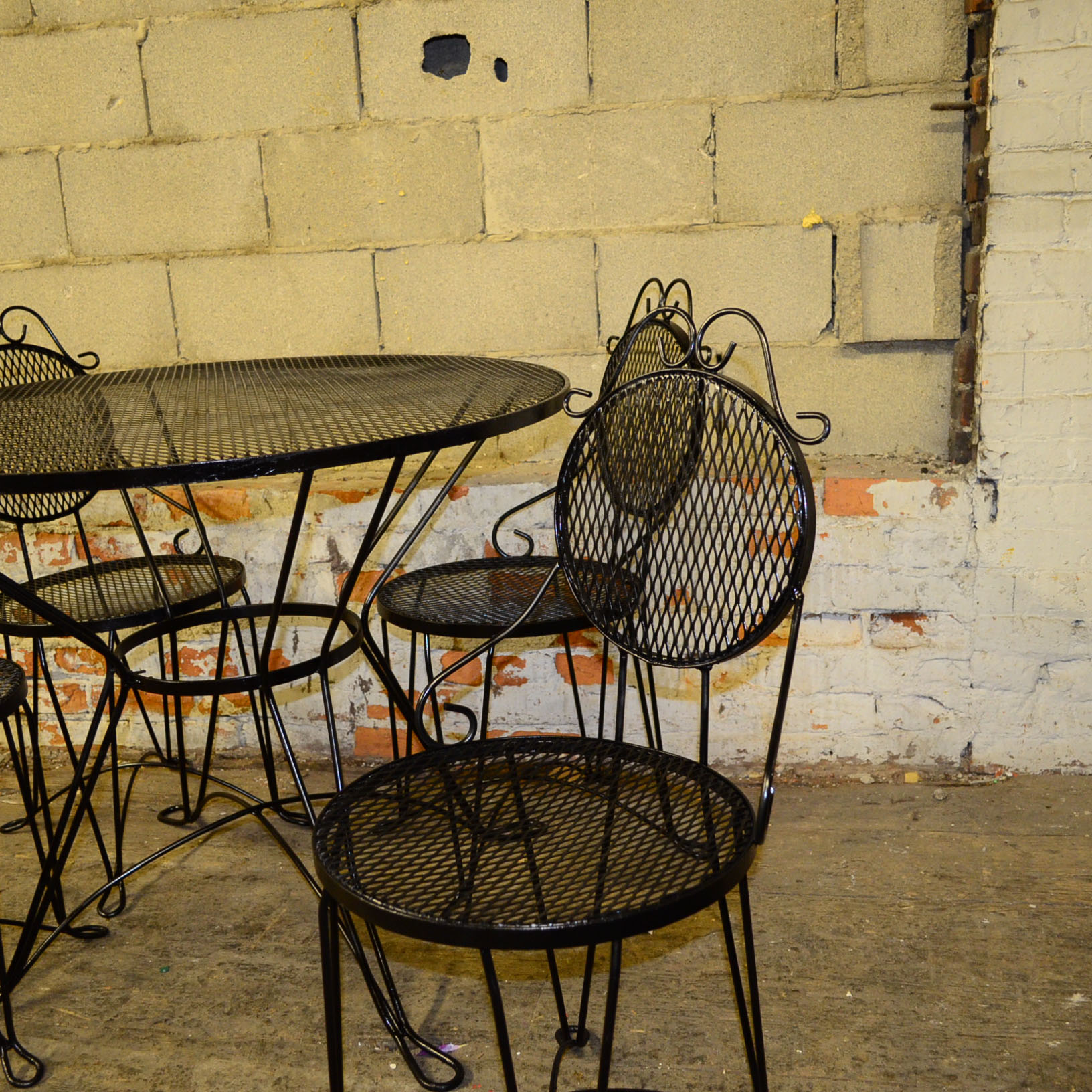 Vintage Patio Table & Chairs