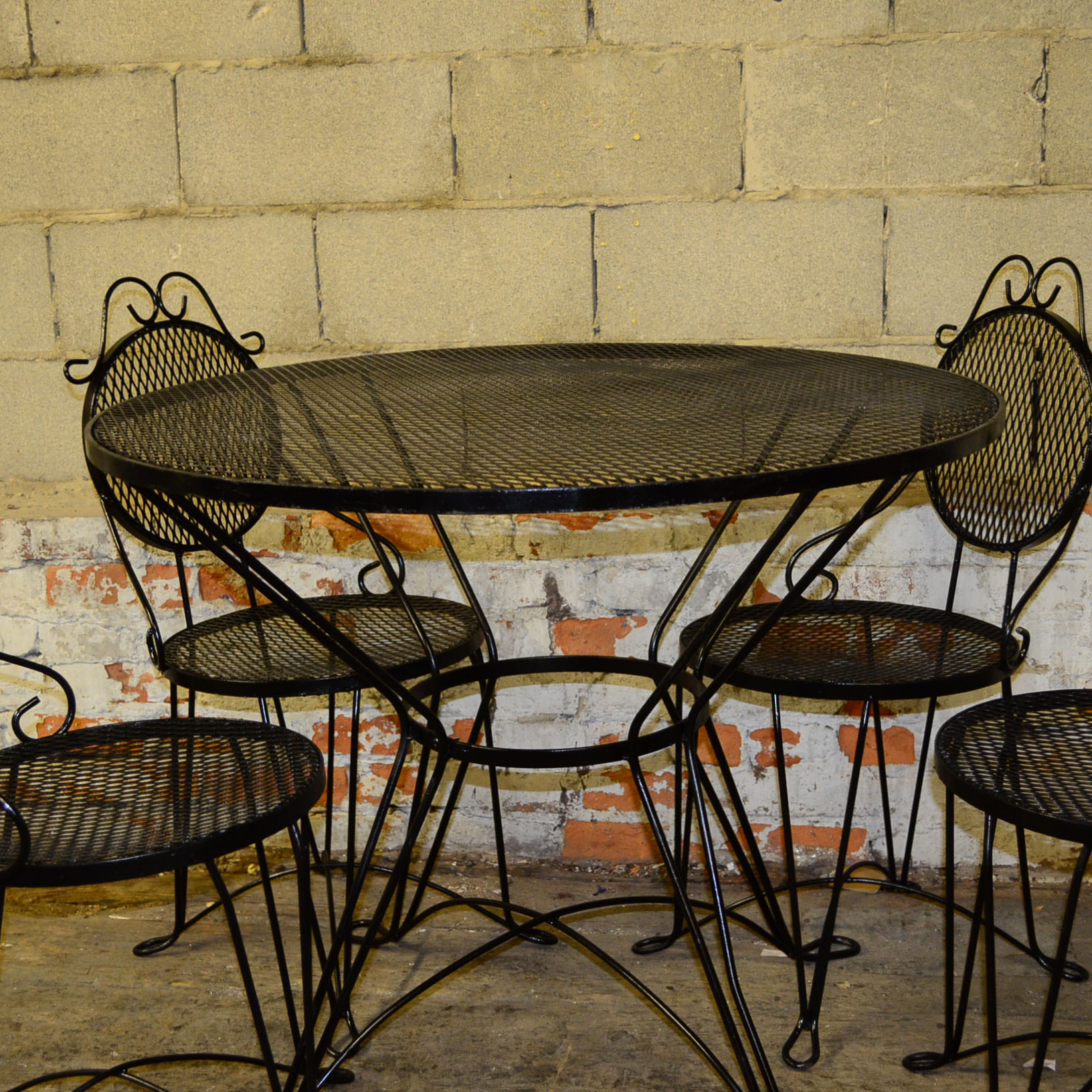 Vintage Patio Table & Chairs