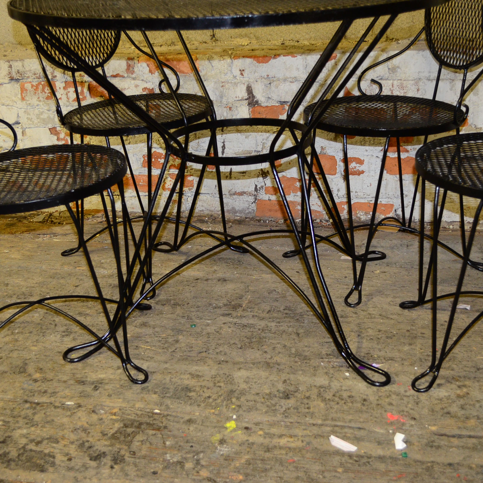 Vintage Patio Table & Chairs