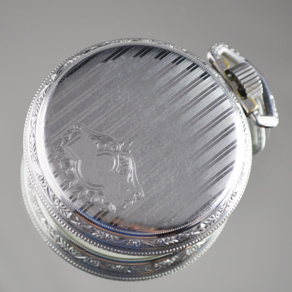 1920 Elgin Nickel Plated Pocket Watch