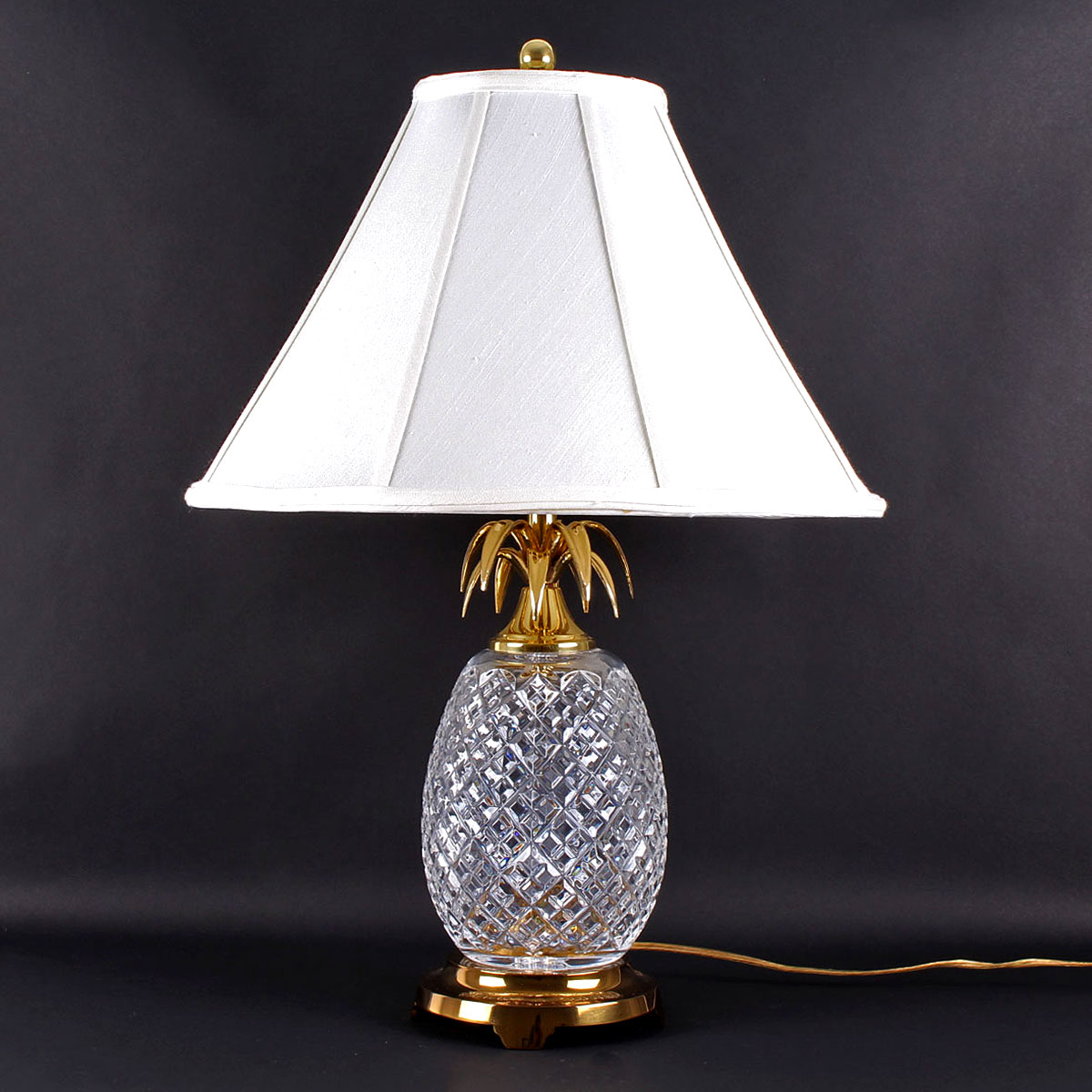 Waterford Crystal Pineapple Table Lamp