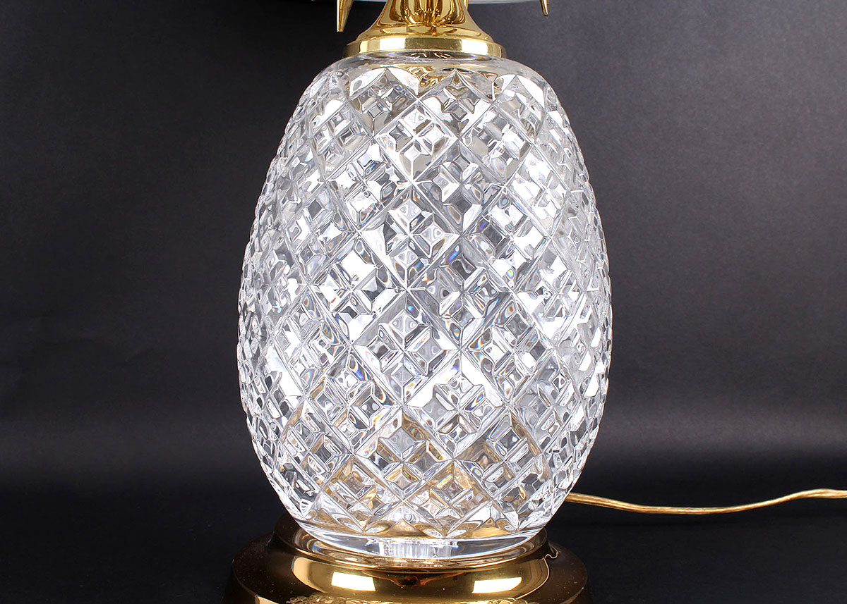 Waterford Crystal Pineapple Table Lamp