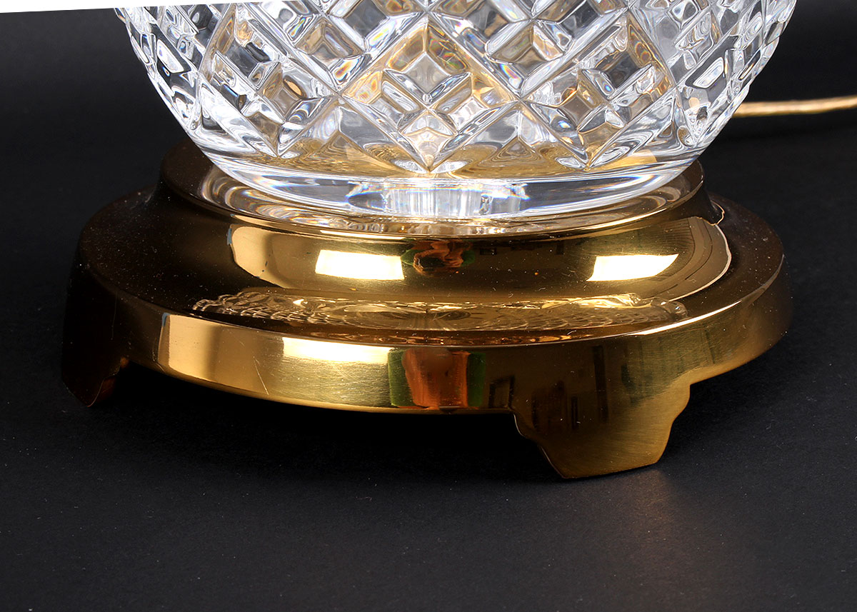 Waterford Crystal Pineapple Table Lamp