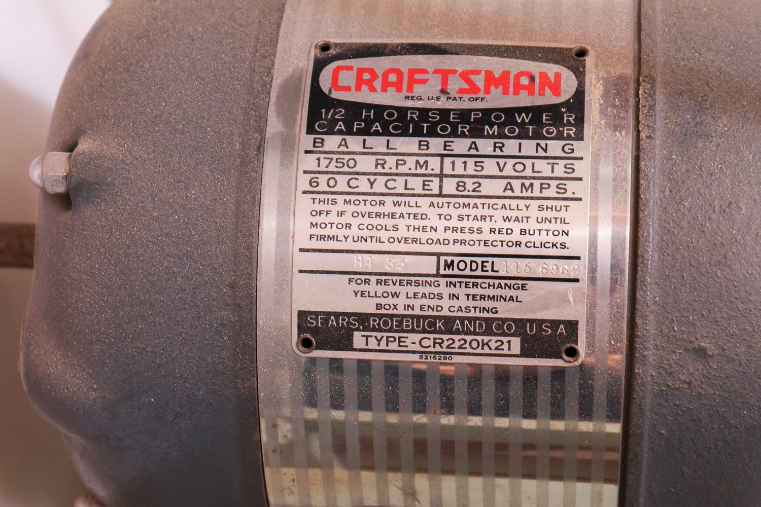 Vintage Craftsman Band Saw with Stand