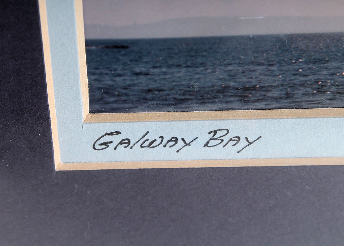 1986 Louis Spear Signed Photographic Print "Galway Bay"