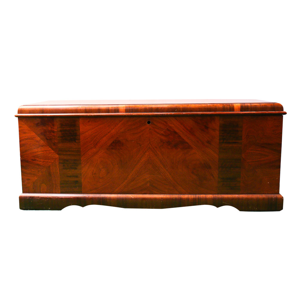 Vintage Lane Cedar Chest and Jewelry Box