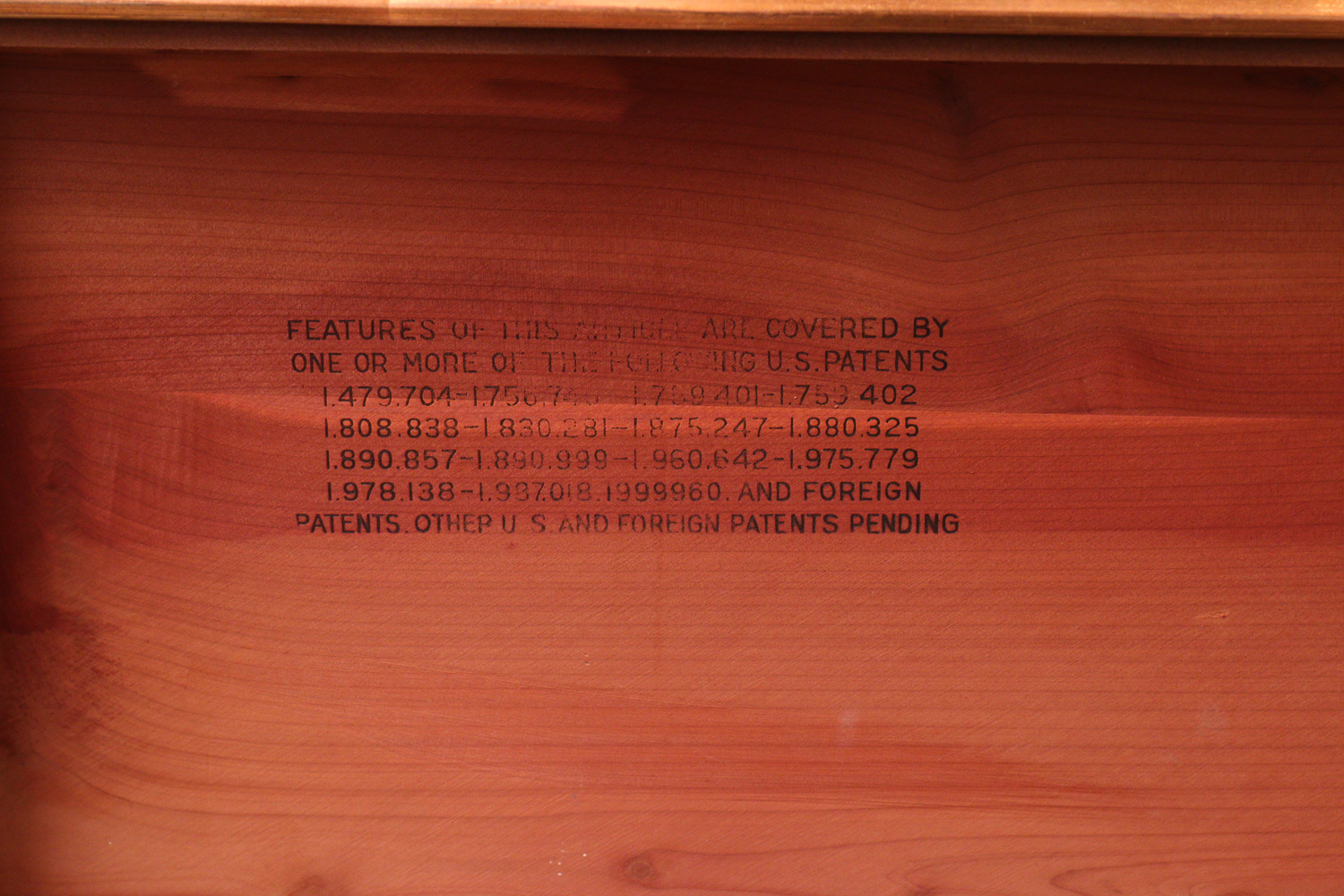 Vintage Lane Cedar Chest and Jewelry Box