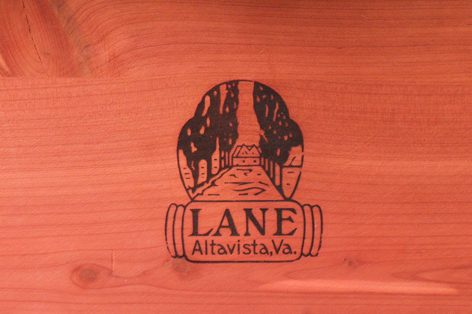 Vintage Lane Cedar Chest and Jewelry Box