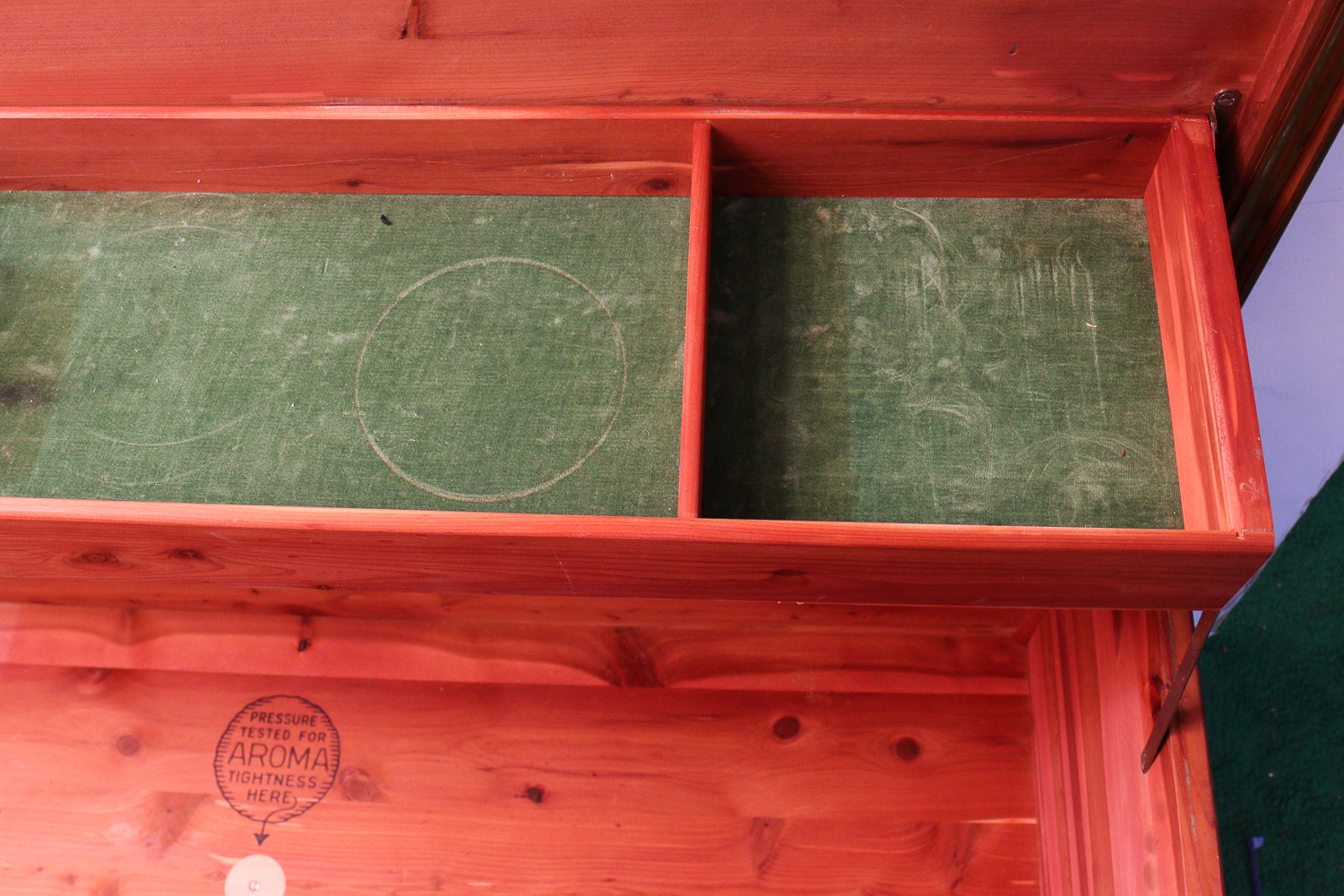 Vintage Lane Cedar Chest and Jewelry Box