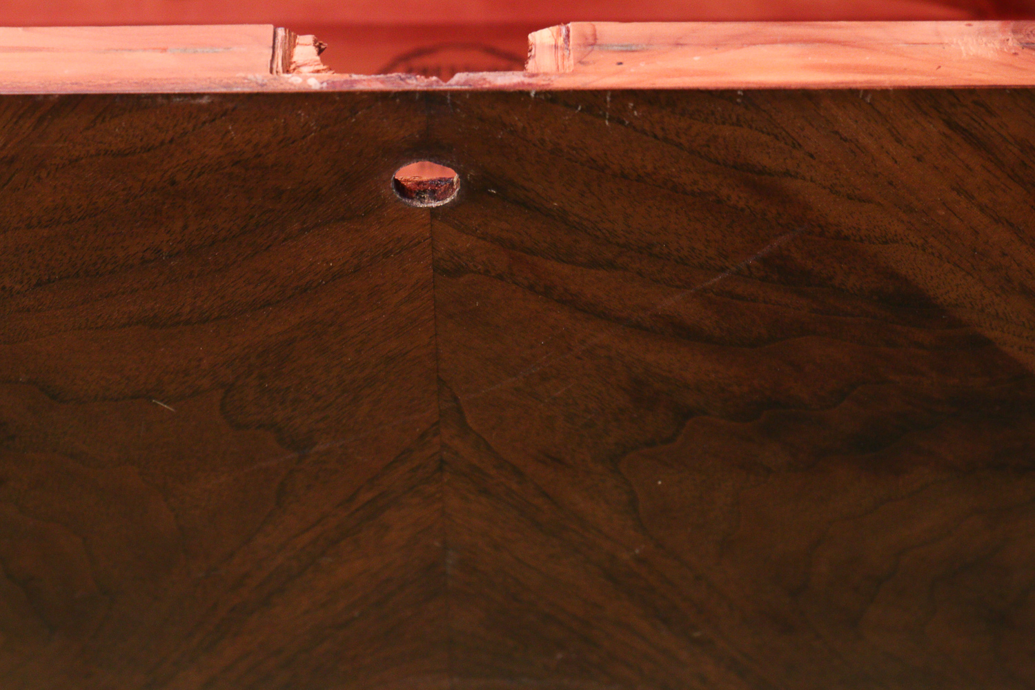 Vintage Lane Cedar Chest and Jewelry Box