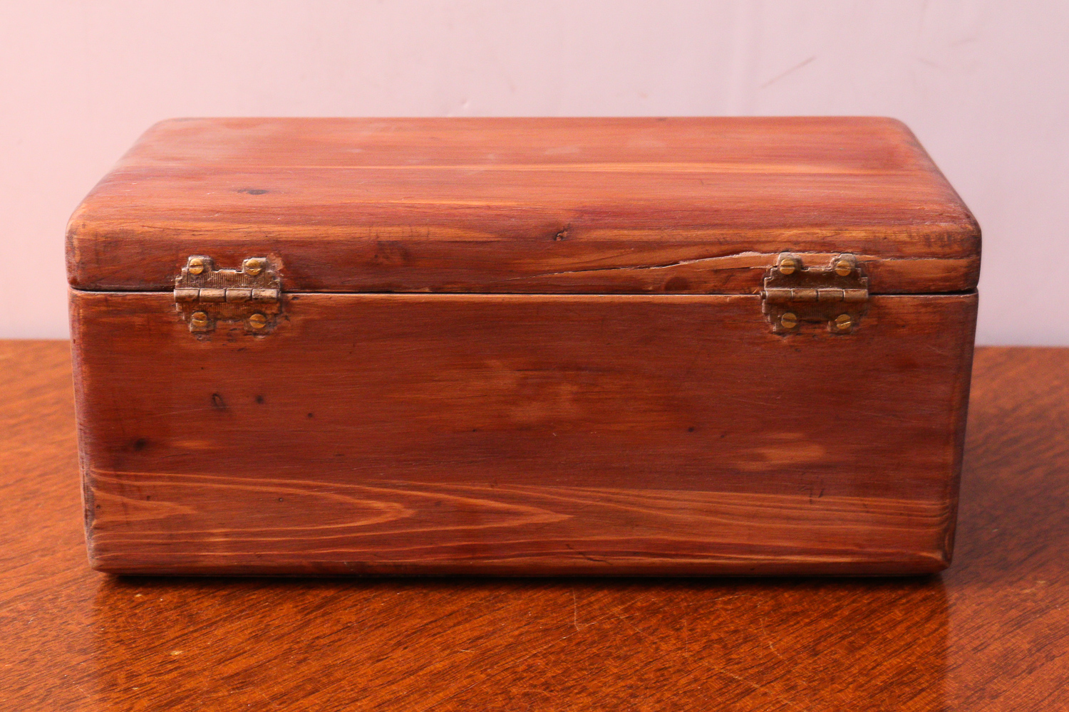 Vintage Lane Cedar Chest and Jewelry Box