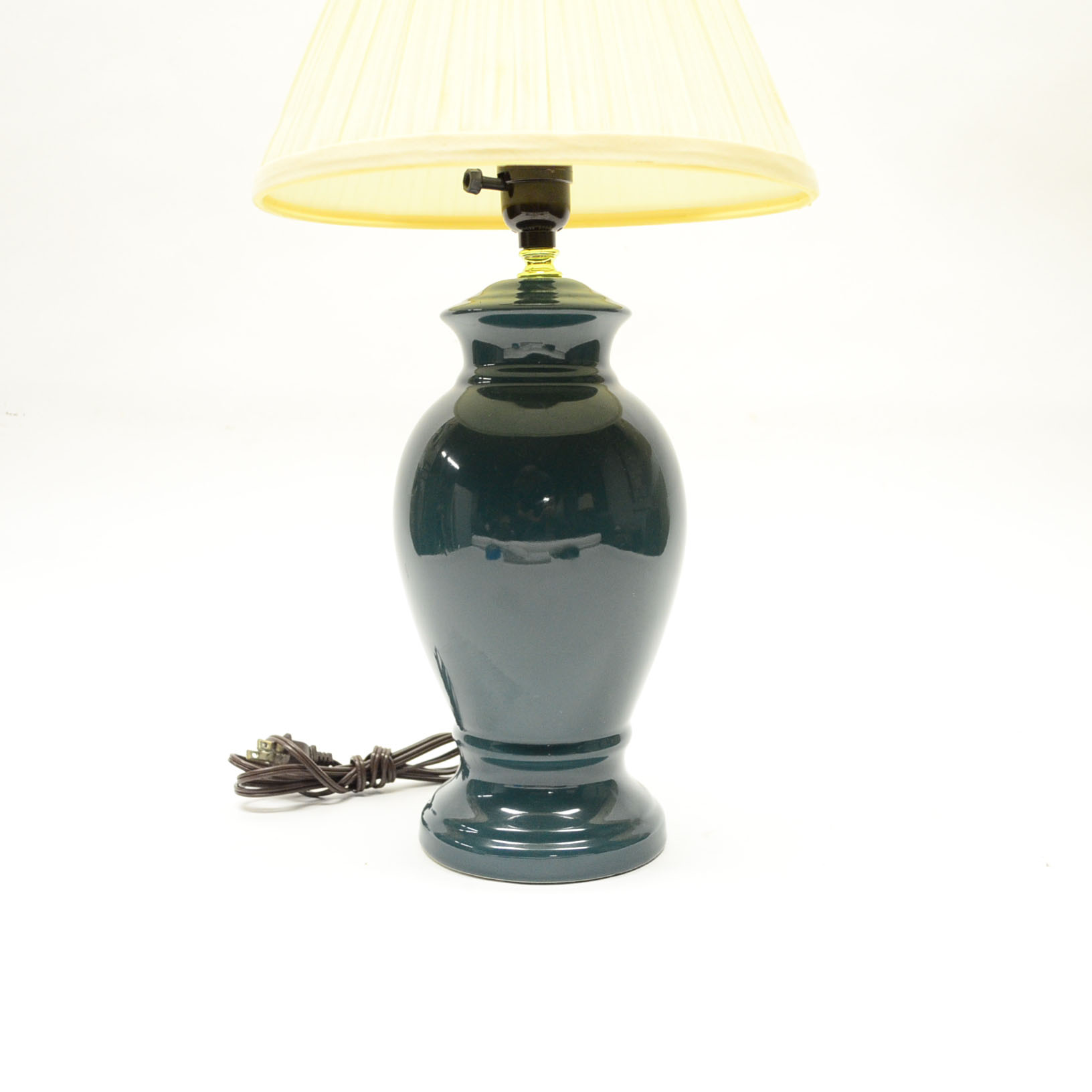 Ceramic Vase Shaped Accent Lamp
