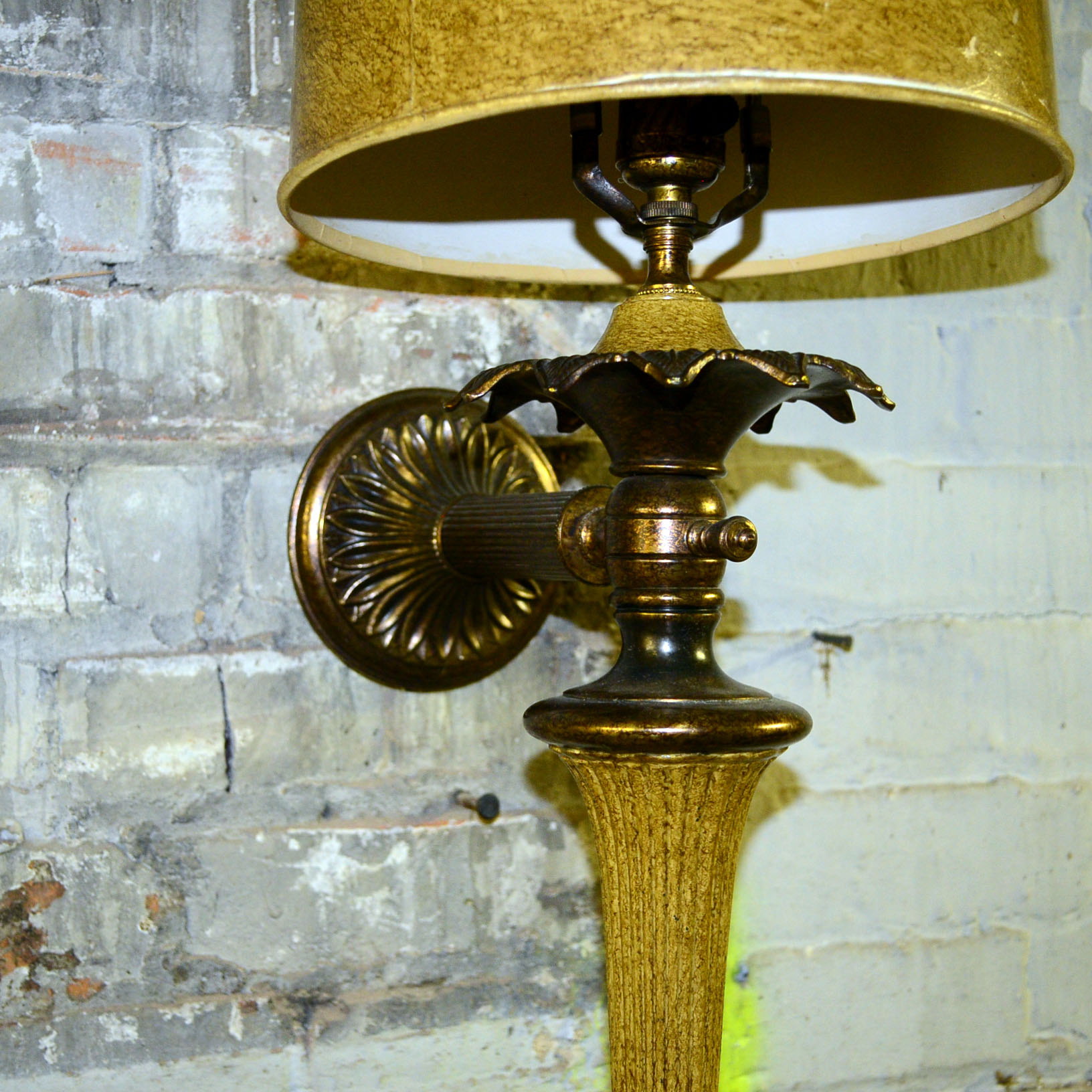 Brass Accent Wall Sconce