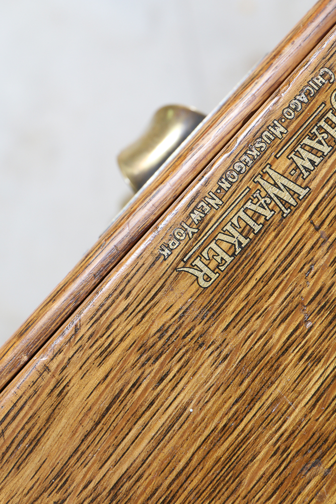 Vintage Shaw Walker File Cabinet