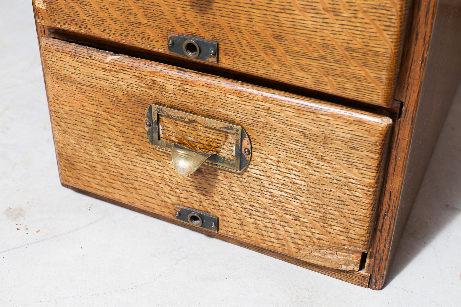 Vintage Shaw Walker File Cabinet