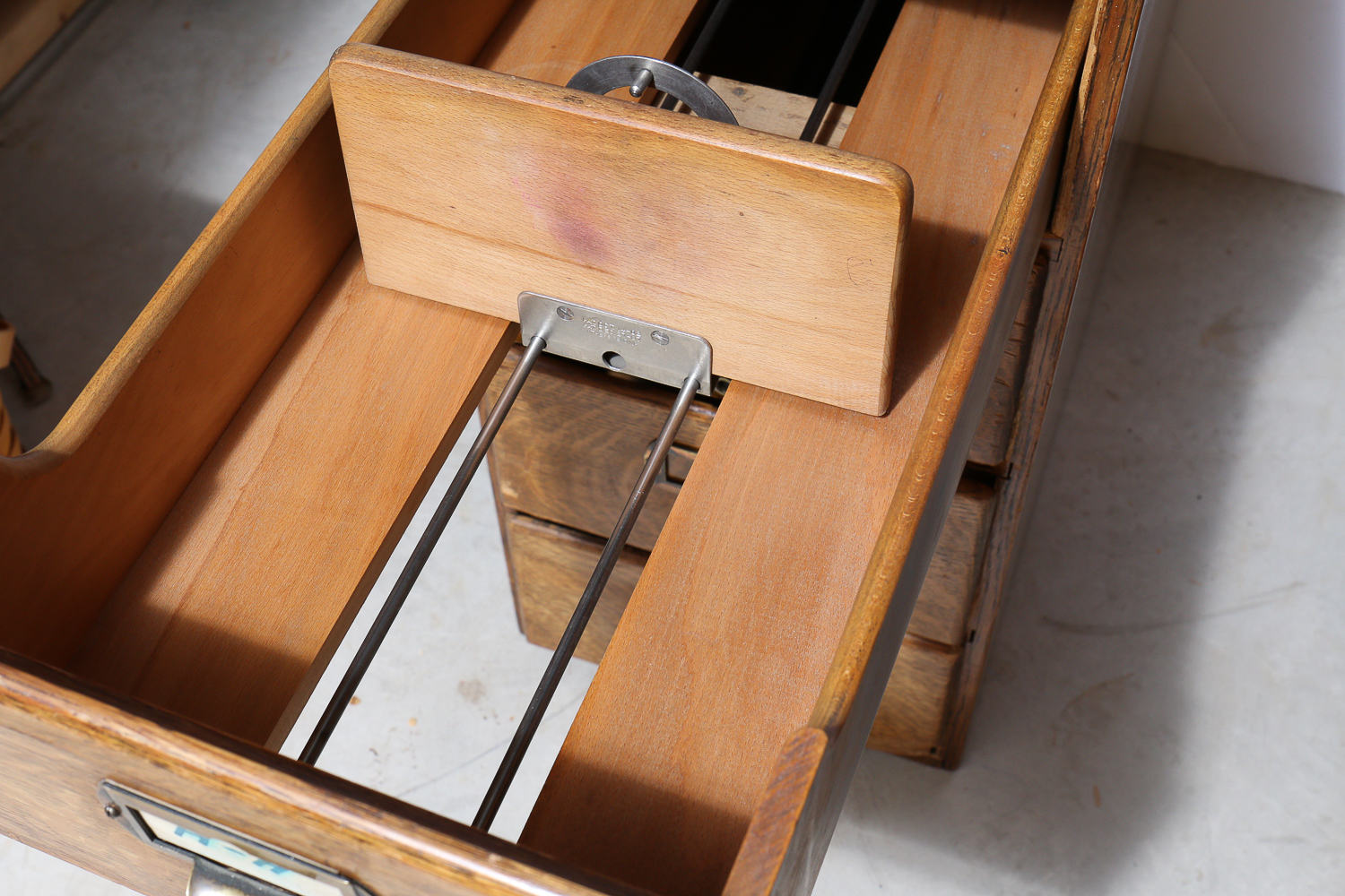 Vintage Shaw Walker File Cabinet