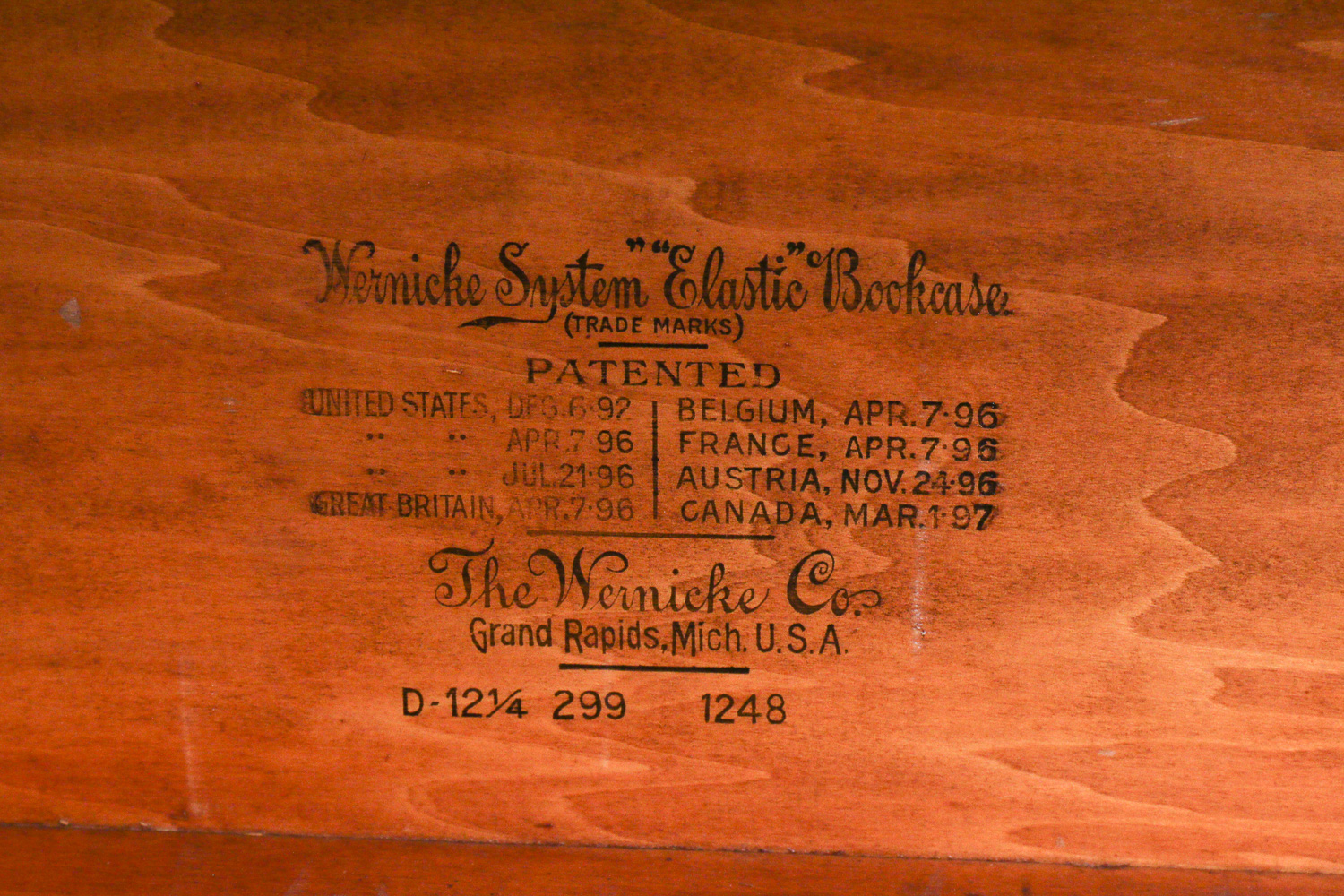 Antique Globe-Wernicke Barrister's Bookcase