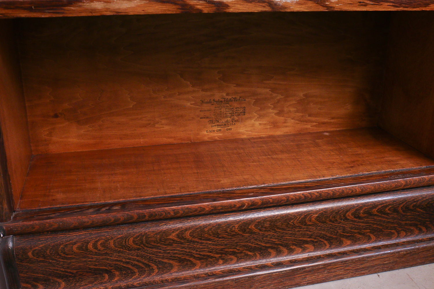 Antique Globe-Wernicke Barrister's Bookcase