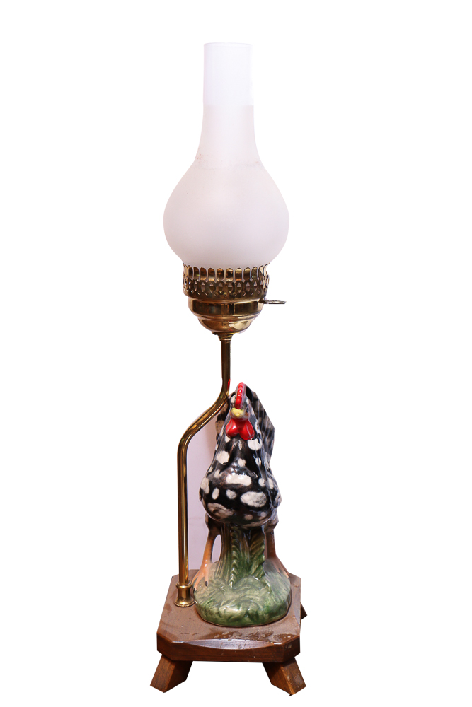 Pair of Country Lamps