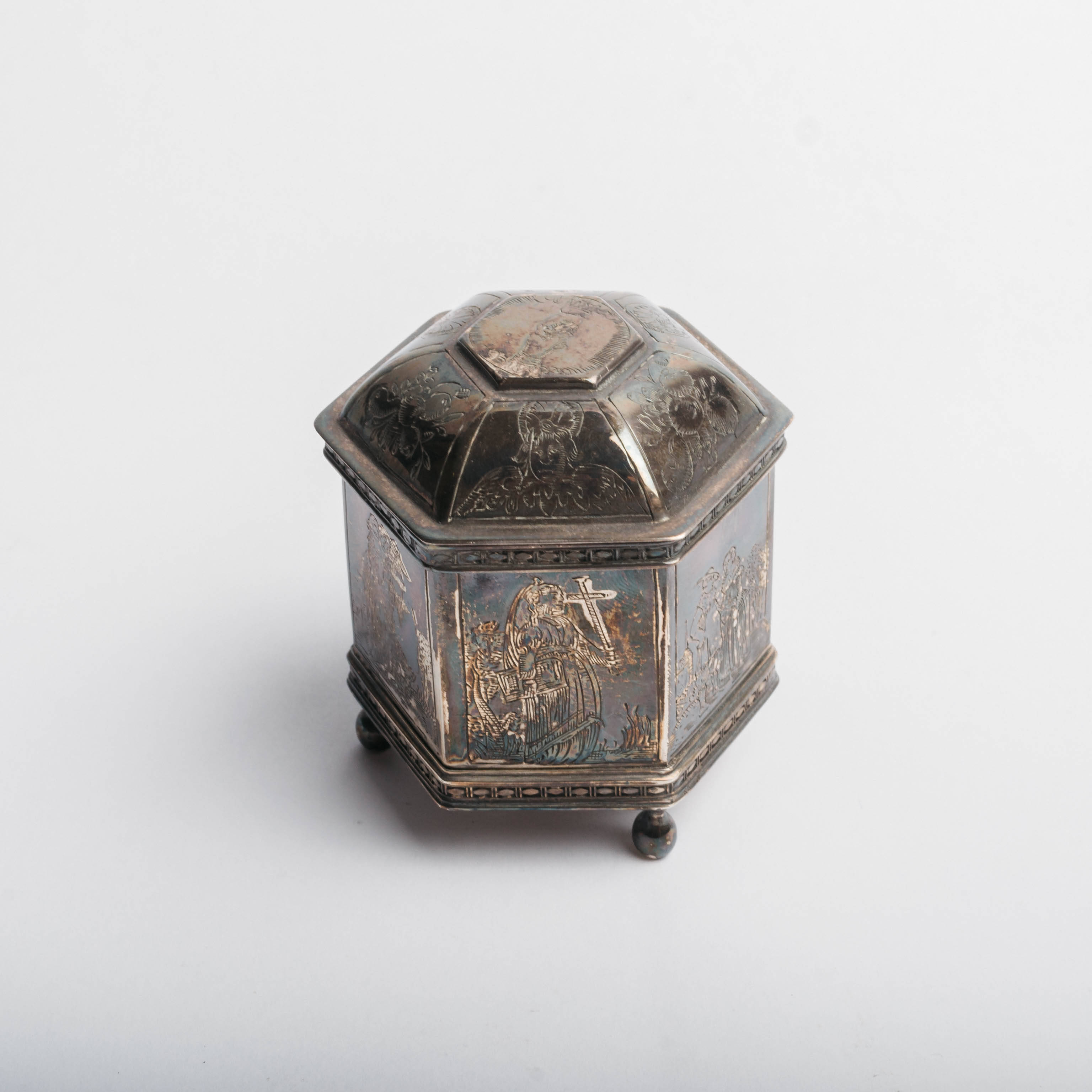 Sterling Silver Metropolitan Museum of Art 1985 Marriage Box