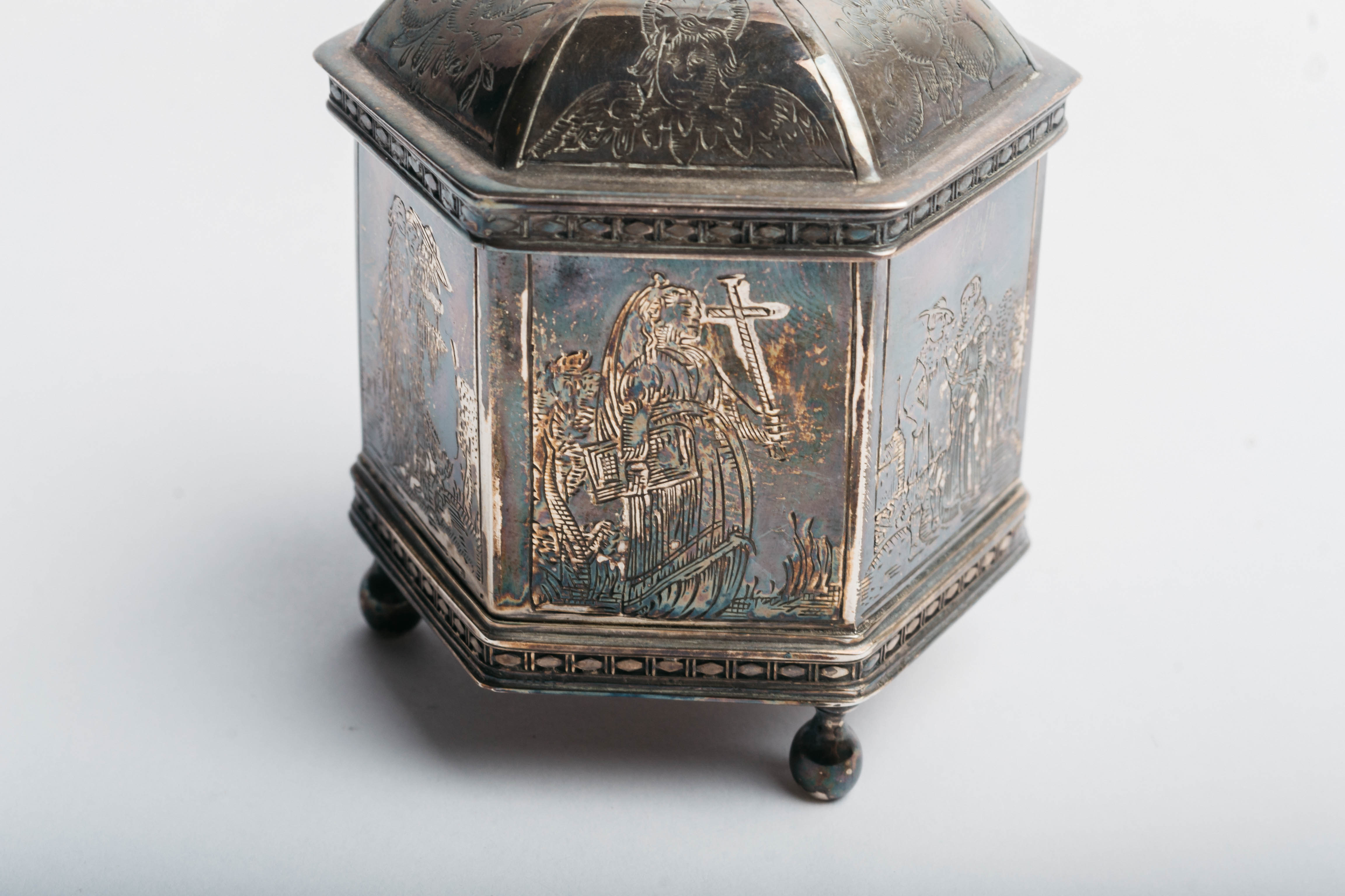 Sterling Silver Metropolitan Museum of Art 1985 Marriage Box