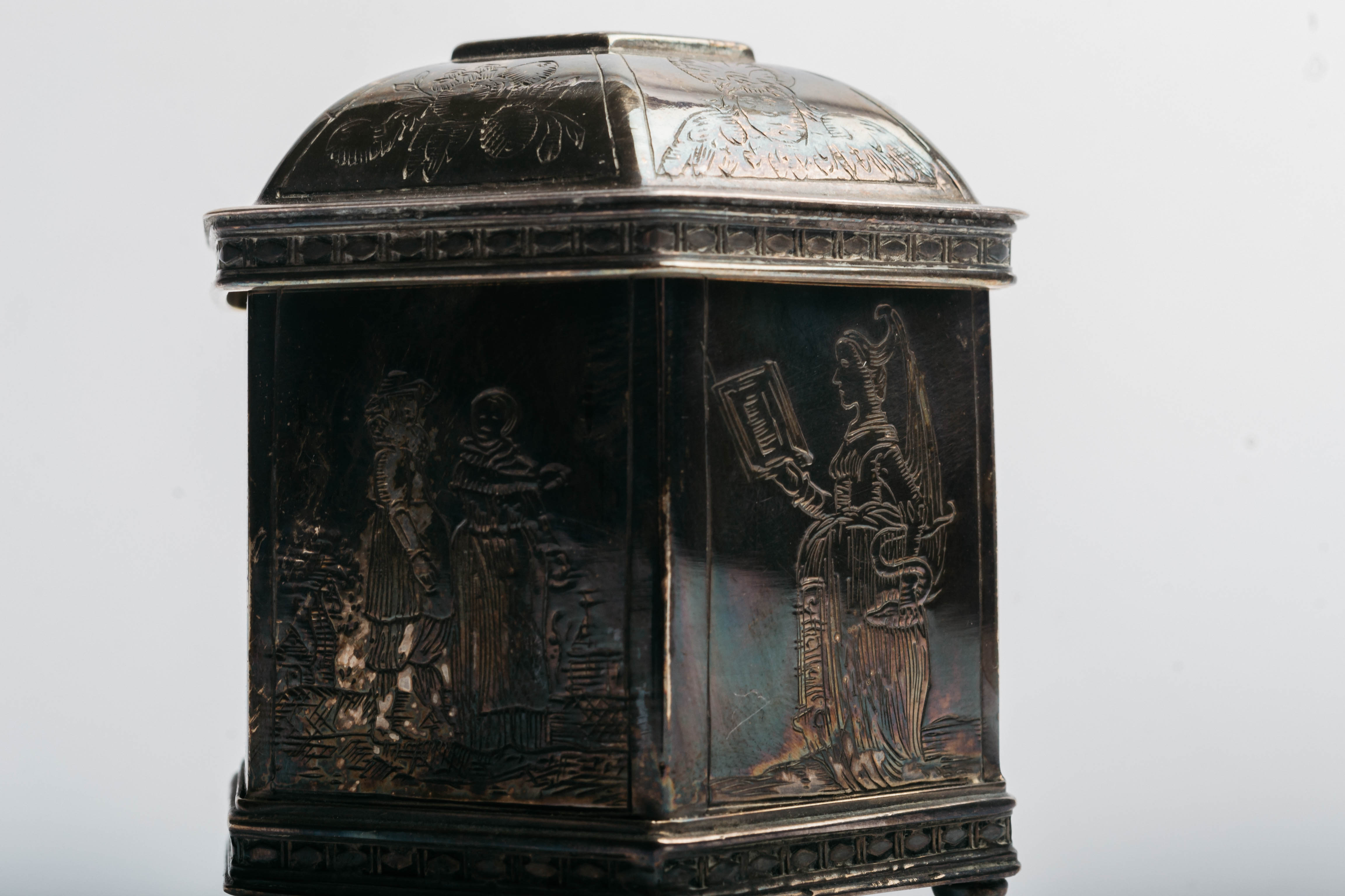 Sterling Silver Metropolitan Museum of Art 1985 Marriage Box