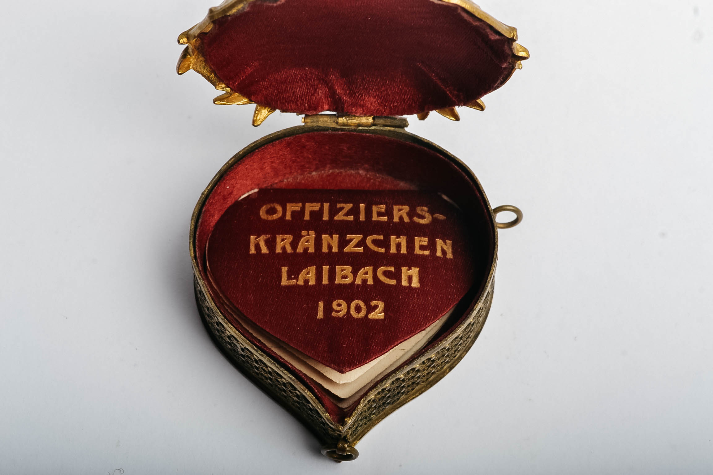 Antique Austrian August Klein Dance Card Box