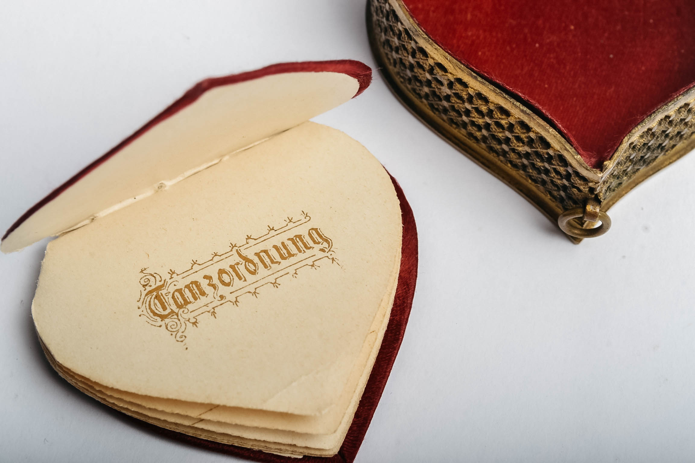 Antique Austrian August Klein Dance Card Box