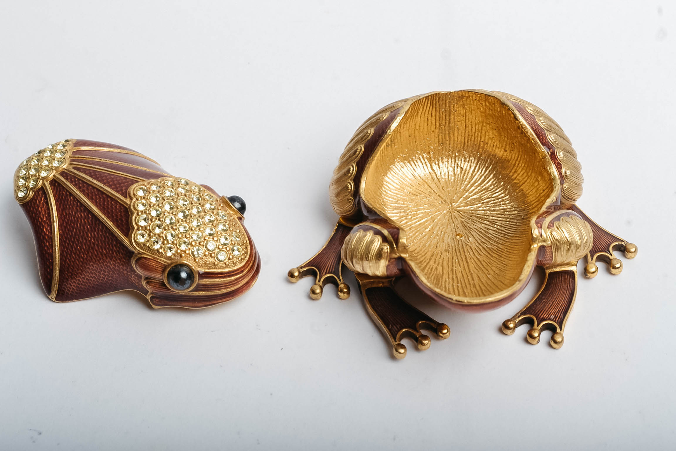 Edgar Berebi Limited Edition Frog Trinket Box