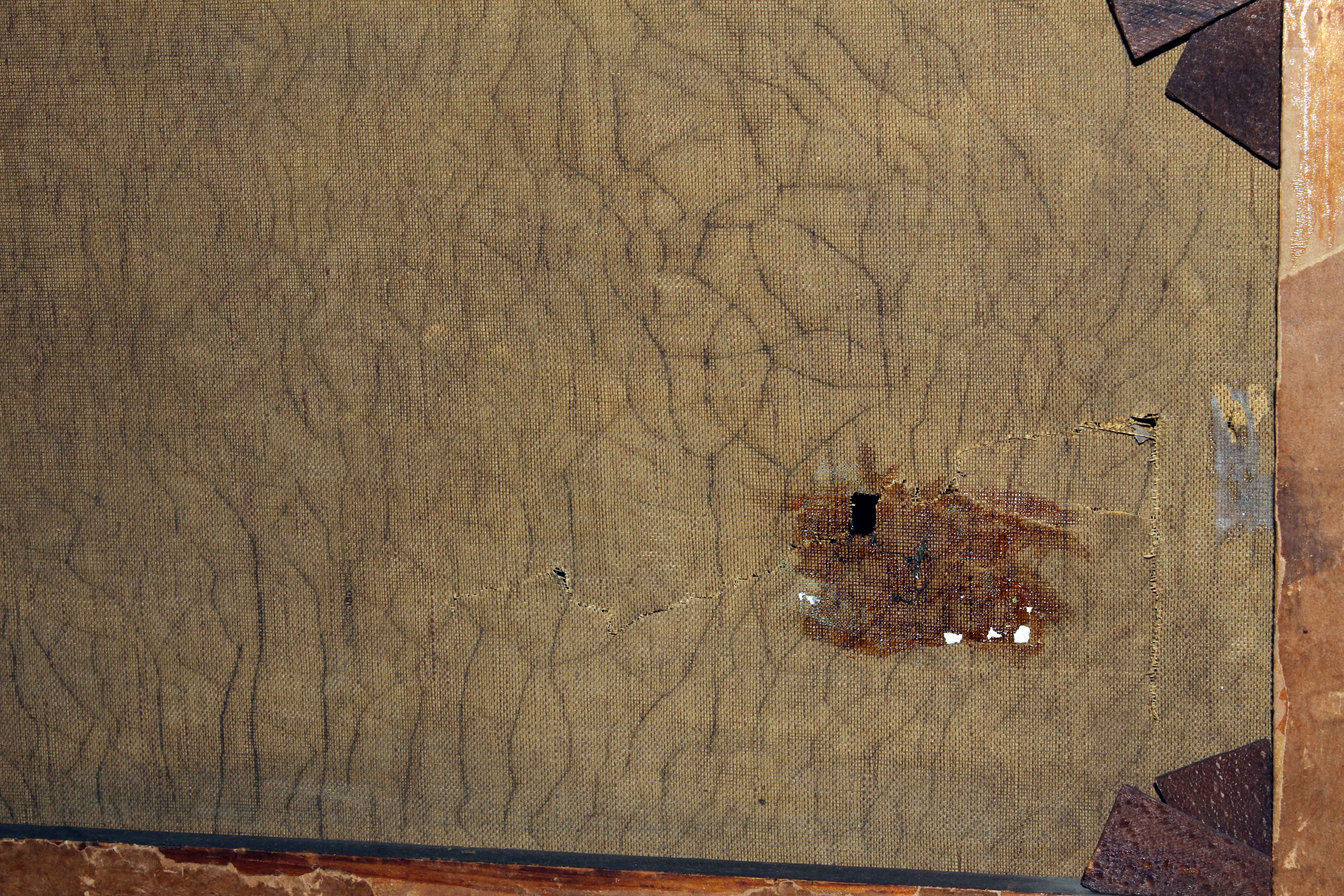 19th Century Painting of Boats in a Harbor